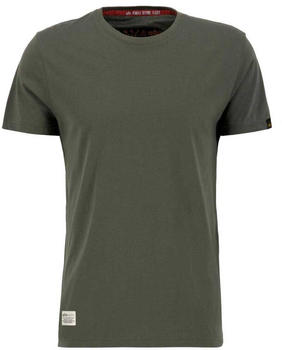 Alpha Industries Dragon Emb Short Sleeve T-Shirt (136506) grün