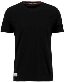 Alpha Industries Dragon Emb Short Sleeve T-Shirt (136506) schwarz