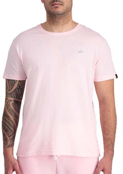 Alpha Industries Emb Short Sleeve T-Shirt (118536) pastel pink
