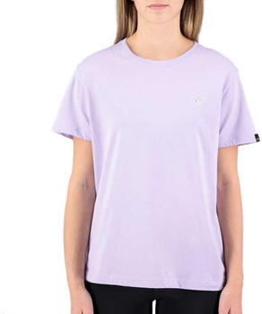 Alpha Industries Emb Short Sleeve T-Shirt (118536) lila