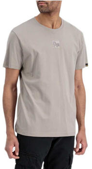 Alpha Industries Label Short Sleeve T-Shirt (136515) beige/weiß