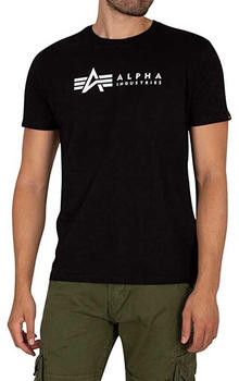 Alpha Industries LabelPack Short Sleeve T-Shirt (118534) schwarz