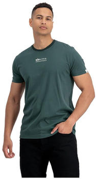 Alpha Industries Organics Emb Short Sleeve T-Shirt (118529) grün