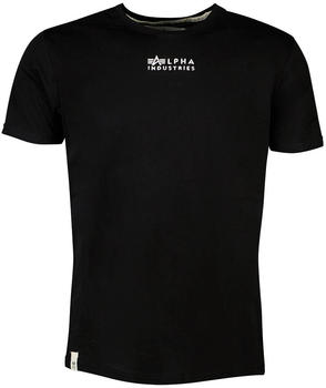 Alpha Industries Organics Emb Short Sleeve T-Shirt (118529) schwarz