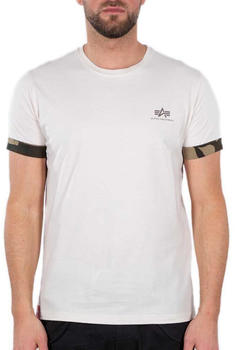 Alpha Industries Roll-up T-Shirt (106509) weiß