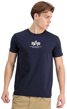 Alpha Industries Basic Ml Short Sleeve T-Shirt (118533) rep blue