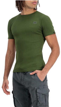 Alpha Industries X-fit Rib Short Sleeve T-Shirt (136504) grün