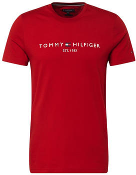 Tommy Hilfiger Logo Slim Fit Jersey T-Shirt (MW0MW11797) arizona red