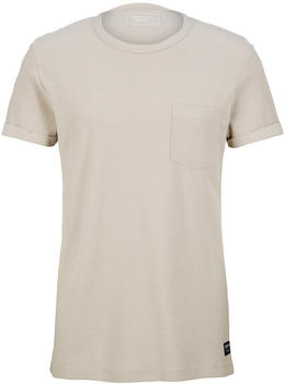 Tom Tailor Denim T-Shirt mit Brusttasche (1030694) light dove grey