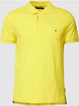 Tommy Hilfiger Flag Under Placket Short Sleeve Polo (MW0MW31684) yellow
