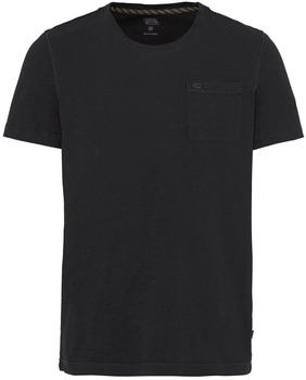Camel Active Basic T-Shirt mit Brusttasche aus Organic Cotton (409643-9T03) dark grey