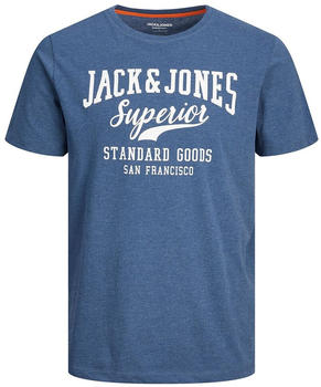 Jack & Jones Col Mel Short Sleeve T-Shirt (12238252) blau