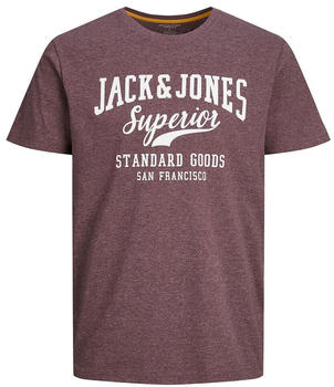 Jack & Jones Col Mel Short Sleeve T-Shirt (12238252) lila