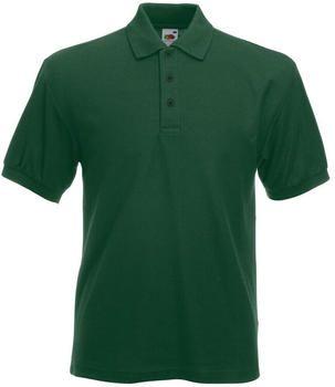 Fruit of the Loom 65/35 Polo navy flaschengr&uuml;n