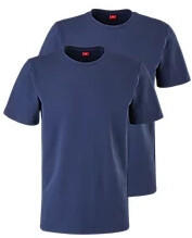 S.Oliver 2er-Pack Basic-Shirt (6007060) blau