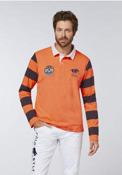 Polo Sylt Herren Poloshirt (00003718-15-1360) shocking orange