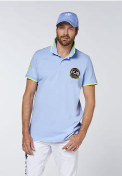 Polo Sylt Herren Poloshirt (00003719-16-3922) brunnera blue