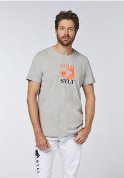 Polo Sylt Herren T-Shirt (00003782-17-4402m) neutral gray melange