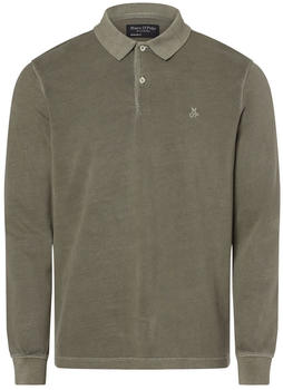 Marc O'Polo Langarm-Poloshirt Jersey Regular (B21223655004) olive
