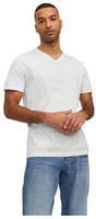 Jack & Jones V-Shirt "JJEORGANIC mit V-Ausschnitt, l&auml;ssig kombinierbar, ideal f&uuml;r