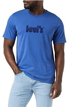 Levi's Relaxed Fit Tee (16143) poster logo surf blue