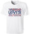 Levi's Relaxed Fit Tee (16143) poster caviar white