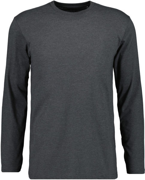Ragman Langarm-Shirt Rundhals (400180-019) anthrazit