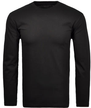 Ragman Langarm-Shirt Rundhals (400180-009) schwarz