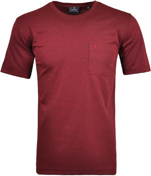 Ragman T-Shirt Softknit uni, Pflegeleicht (540380-060) rot