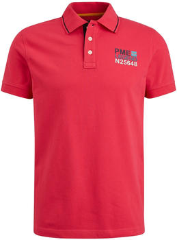 PME Legend Short sleeve polo Stretch pique package (PPSS2304867-3129) raspberry