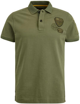 PME Legend Short sleeve polo fine pique solid (PPSS2304882-6382) olivine