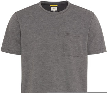 Camel Active T-Shirt mit feinem Streifenmuster (409740-1T35-09) shadow grey