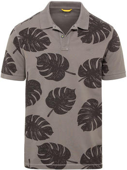 Camel Active Piqué Poloshirt aus reiner Baumwolle (409965-1P56-06) stone gray