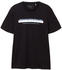 Tom Tailor Denim T-Shirt mit Logo Print (1037653-29999) black