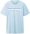 Tom Tailor Denim T-Shirt mit Logo Print (1037653-32245) washed out middle blue