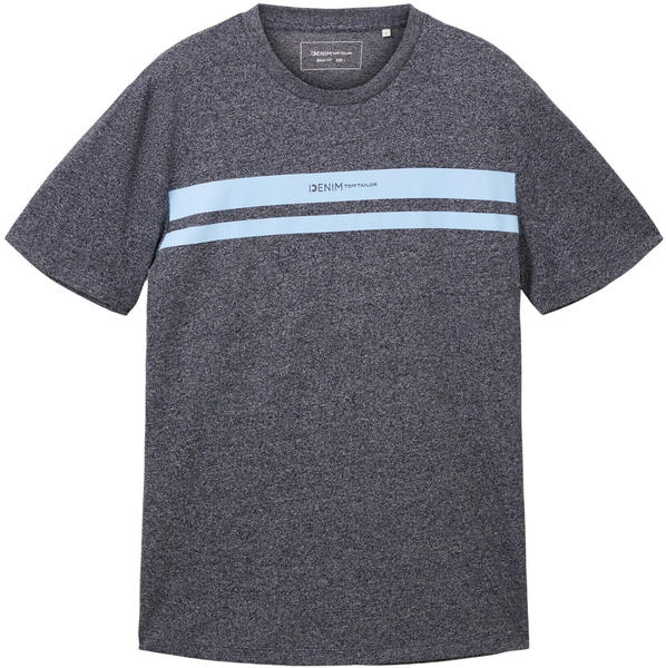 Tom Tailor Denim T-Shirt mit Print (1038750-13684) sky captain blue non-solid