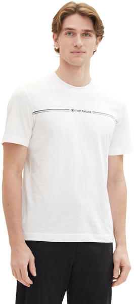 Tom Tailor T-Shirt mit Print (1037803-20000) white