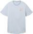 Tom Tailor T-Shirt mit Print (1037268-31992) stonington blue white stripes