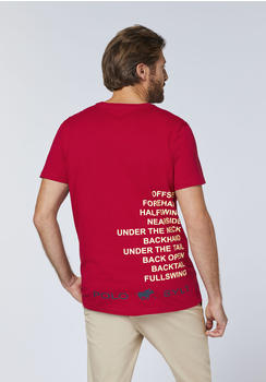Polo Sylt Herren T-Shirt (00007290-19-1557) chili pepper
