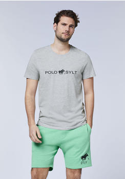 Polo Sylt Herren T-Shirt (00010376-17-4402m) neutral gray melange
