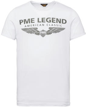 PME Legend R-neck Single Jersey SS T-shirt (PTSS000501-7072) bright white