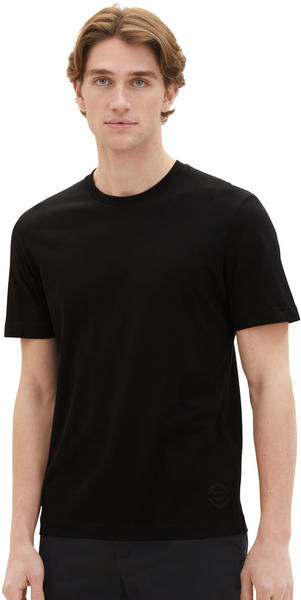 Tom Tailor Basic T-Shirt im Doppelpack (1037741-29999) black