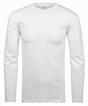 Ragman Langarm-Shirt Rundhals (400180-006) weiss