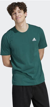 Adidas Essentials Single Jersey Embroidered Small Logo T-Shirt collegiate green Jersey (IJ6111-0014)