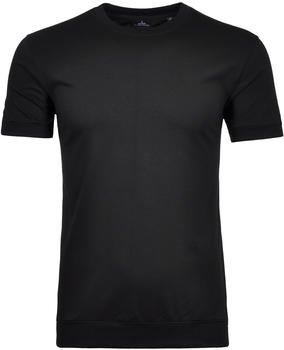 Ragman T-Shirt Rundhals mit Bündchen (485780-009) schwarz