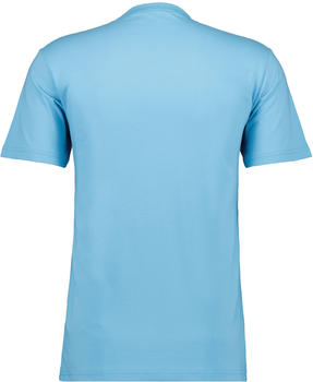 Ragman T-Shirt V-Ausschnitt Single-Pack (40157-703) blau-melange