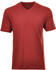 Ragman T-Shirt V-Ausschnitt Single-Pack (40157-061) weinrot
