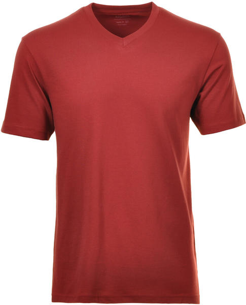 Ragman T-Shirt V-Ausschnitt Single-Pack (40157-061) weinrot