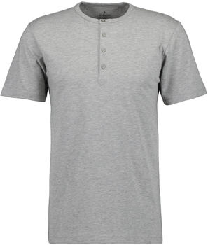 Ragman T-Shirt Serafino (40146-012) grau-melange