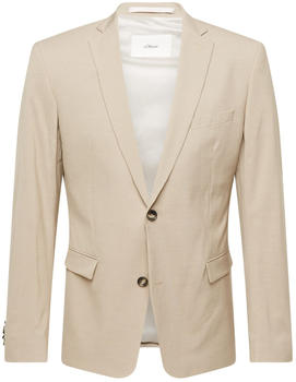 S.Oliver PURE: Anzugsakko mit feiner Webstruktur (2140779) beige S.Oliver PURE: Anzugsakko mit feiner Webstruktur (2140779) beige
